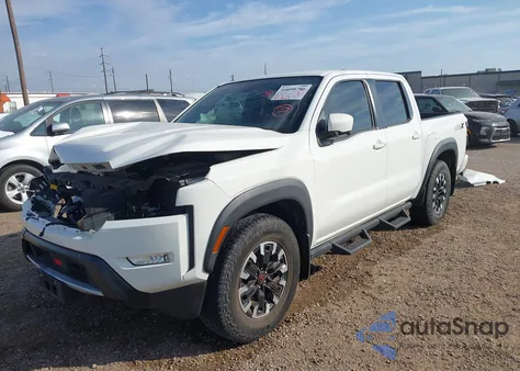 2023 Nissan Frontier Pro-X 4X2 z USA, uszkodzony, nr VIN 1N6ED1EJ2PN618478